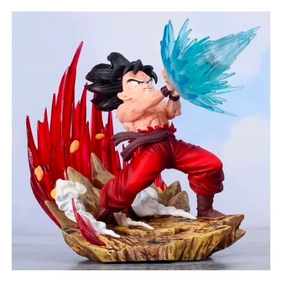 Dragon Ball Z Goku Kaio-Ken Figure Statue Collectible in Box NEW - Picture 1 of 13